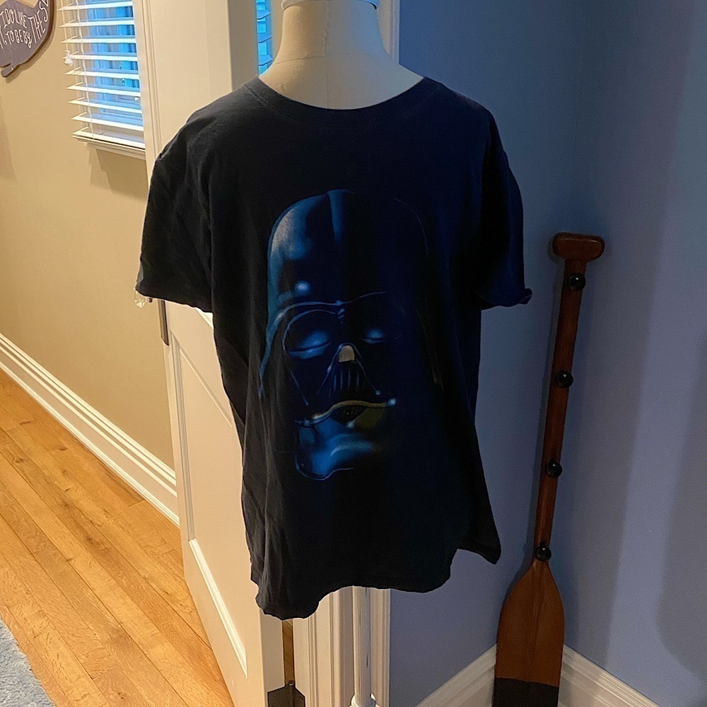 Star Wars Darth Vader Blacked Out TShirt